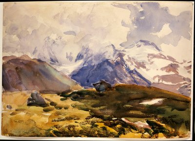 Simplon, kolem roku 1910 od John Singer Sargent