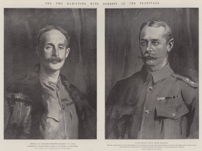 Dva Hamiltonové s Robertsem v Transvaalu od John Singer Sargent