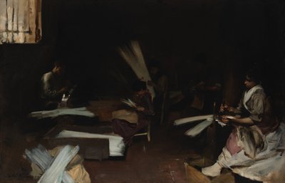Pracovníci benátského skla od John Singer Sargent