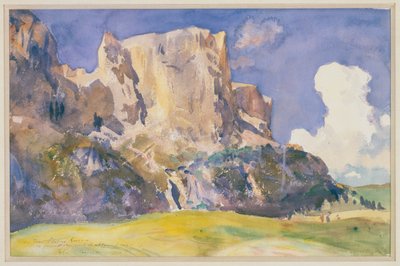 Výhled do Dolomit od John Singer Sargent