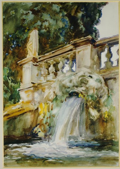 Villa Torlonia, Frascati, 1907 od John Singer Sargent