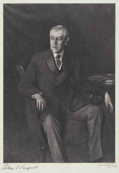 Woodrow Wilson od John Singer Sargent