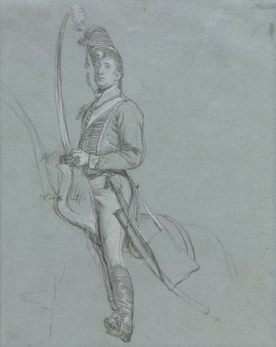 Husarský důstojník na koni, 1812. od John Singleton Copley