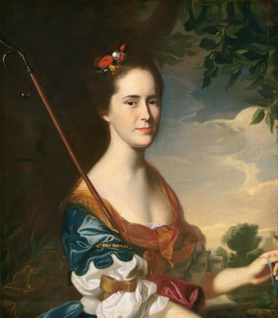 Elizabeth Grey Otis paní Samuel Alleyne Otis, c. 1764. od John Singleton Copley
