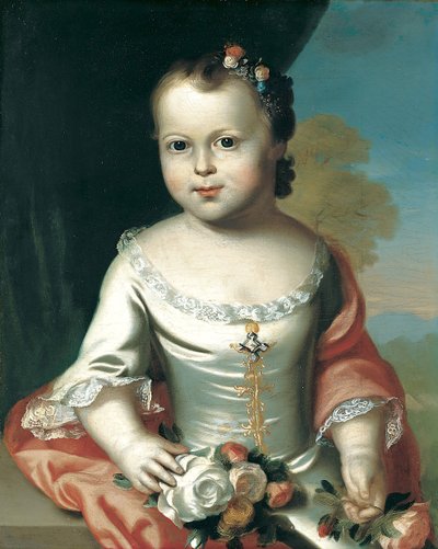 Alžběta Greenleafová, 1753-54. od John Singleton Copley