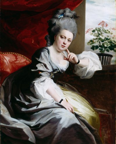 Paní Clark Gayton, 1779 od John Singleton Copley