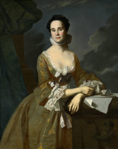Paní Daniel Hubbard Mary Greene, c. 1764. od John Singleton Copley
