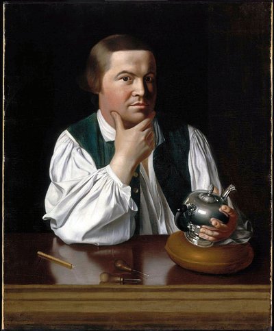 Portrét Paula Revera od John Singleton Copley