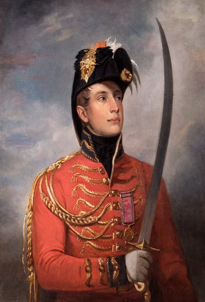 Portrét Viléma II., nizozemského krále, když princ Oranžský, c1813. od John Singleton Copley