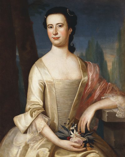 Portrét ženy, 1755 od John Singleton Copley