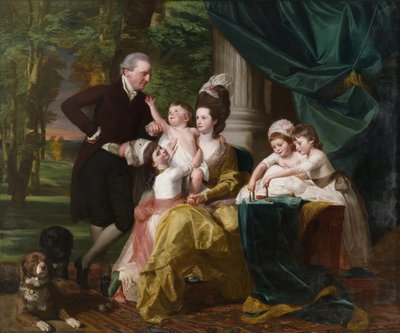 Sir William Pepperrell (1746-1816) a jeho rodina, 1778 od John Singleton Copley
