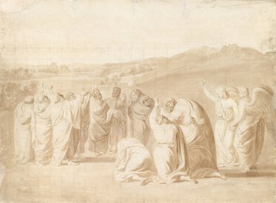 Studie pro Nanebevstoupení, 1774. od John Singleton Copley