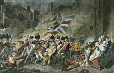 Bitva o Jersey, 1781 od John Singleton Copley