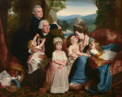 Rodina Copleyových od John Singleton Copley
