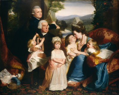 Rodina Copleyových od John Singleton Copley