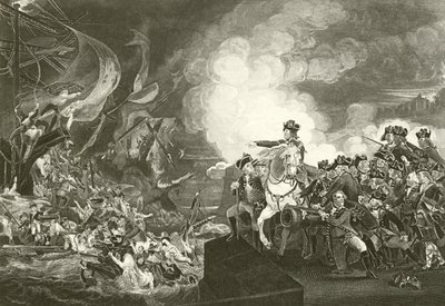 Obléhání Gibraltaru od John Singleton Copley