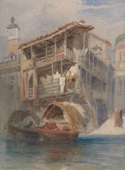 Isola Bella, jezero Maggiore od John Skinner Prout