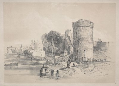Vodárenská věž, Chester. od John Skinner Prout