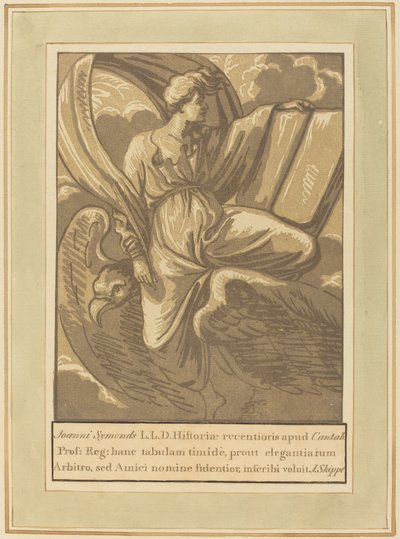 Svatý Jan Evangelista od John Skippe after Parmigianino