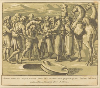 Joseph prodán do otroctví od John Skippe after Raphael