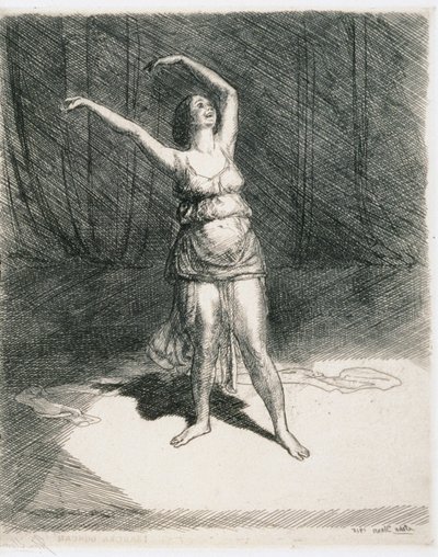 Isadora Duncanová od John French Sloan