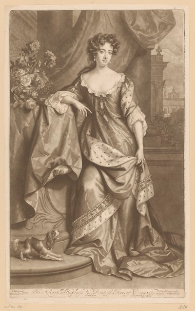 Portrét Anny Dánské od John Smith