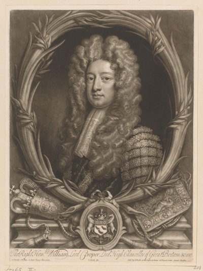 Portrét van Williama Cowpera od John Smith