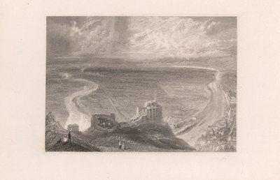 Chateau Gaillard, od východu od John Smith