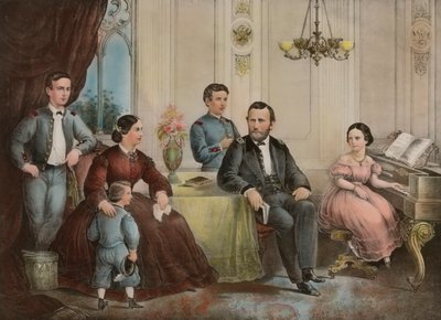 Generál Grant a jeho rodina - s úctou věnováno lidu Spojených států amerických od John Smith