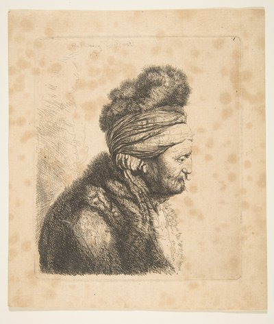Reverzní kopie Druhá orientální hlava, 18. století. od John Smith 2