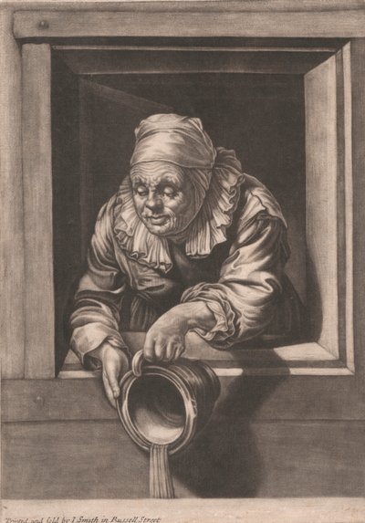 Žena u okna od John Smith