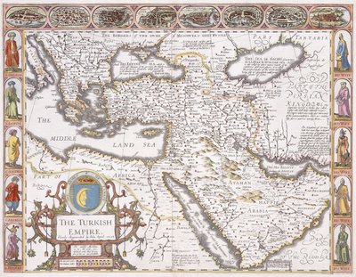 Turecká říše, 1626 od John Speed