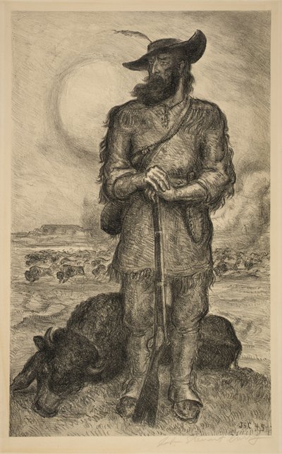 The Plainsman od John Steuart Curry