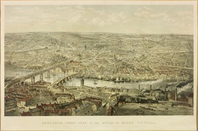 Newcastle upon Tyne za vlády královny Viktorie od John Storey