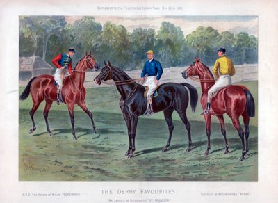 The Derby Favorites, 30. května 1896 od John Sturgess