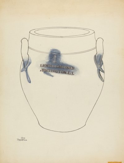 Crock, c. 1953. od John Tarantino