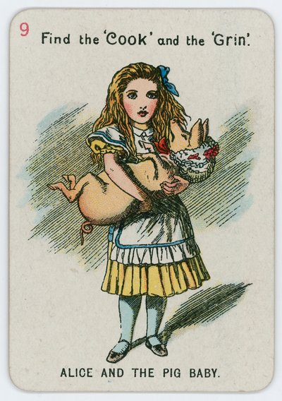 Alice a prasečí dítě od John Tenniel