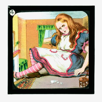 Alenka v říši divů, Barevné lucernové diapozitivy od John Tenniel