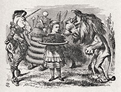 Lev Alice a od John Tenniel