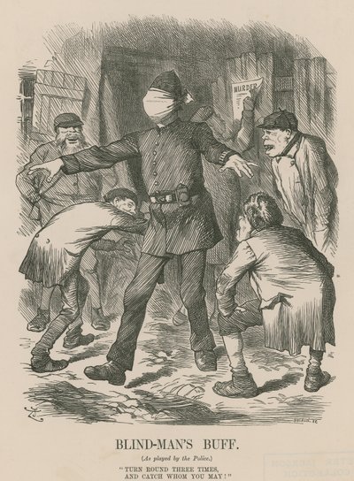 Slepecká buffa (rytina) od John Tenniel