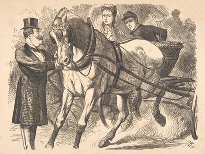 Easing the Curb Punch, 24. července 1869, 1869. od John Tenniel