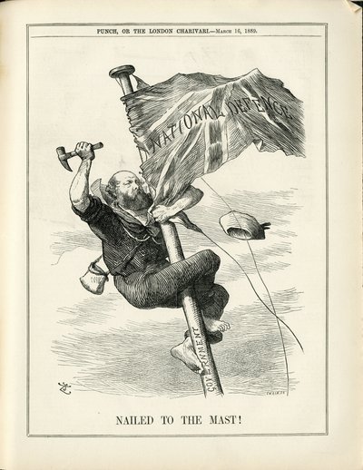 Ilustrace John Tenniel (1820-1914) v Punch od John Tenniel