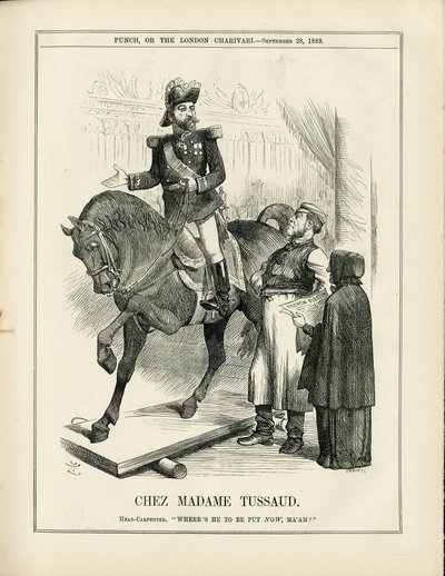 Ilustrace John Tenniel (1820-1914) v Punch od John Tenniel