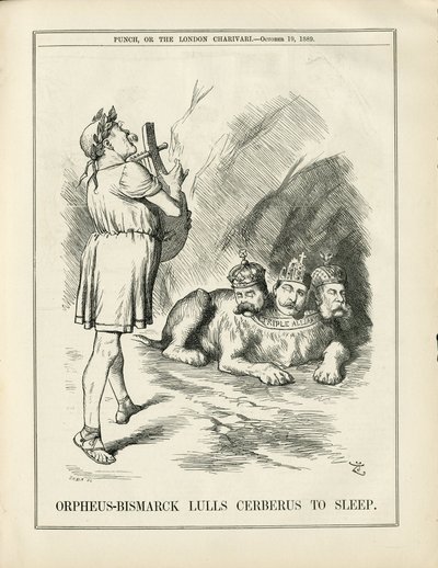 Ilustrace Johna Tenniela (1820-1914) v časopise Punch od John Tenniel