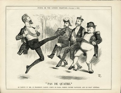 Ilustrace John Tenniel (1820-1914) v Punch od John Tenniel