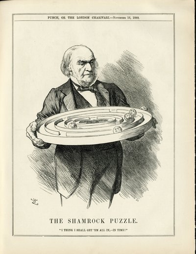 Ilustrace Johna Tenniela (1820-1914) v časopise Punch od John Tenniel