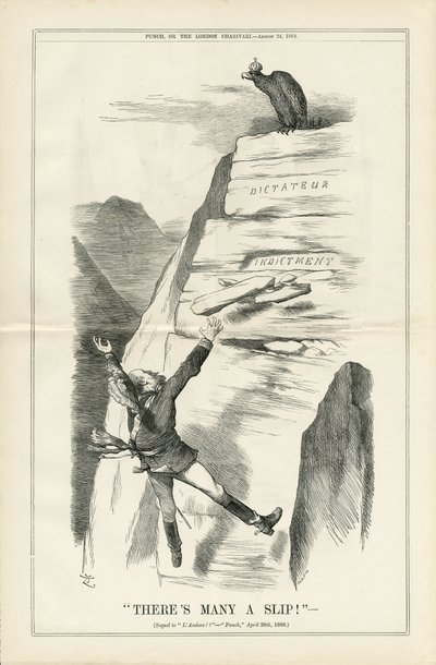 Ilustrace Johna Tenniela (1820-1914) v časopise Punch od John Tenniel