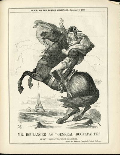 Ilustrace John Tenniel (1820-1914) v Punch od John Tenniel
