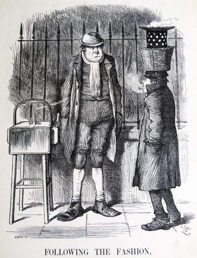 Karikatura Johna Tenniela s názvem „Společnosti s ručením omezeným“ od John Tenniel