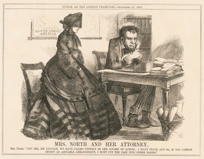Paní Northová a její právník od John Tenniel